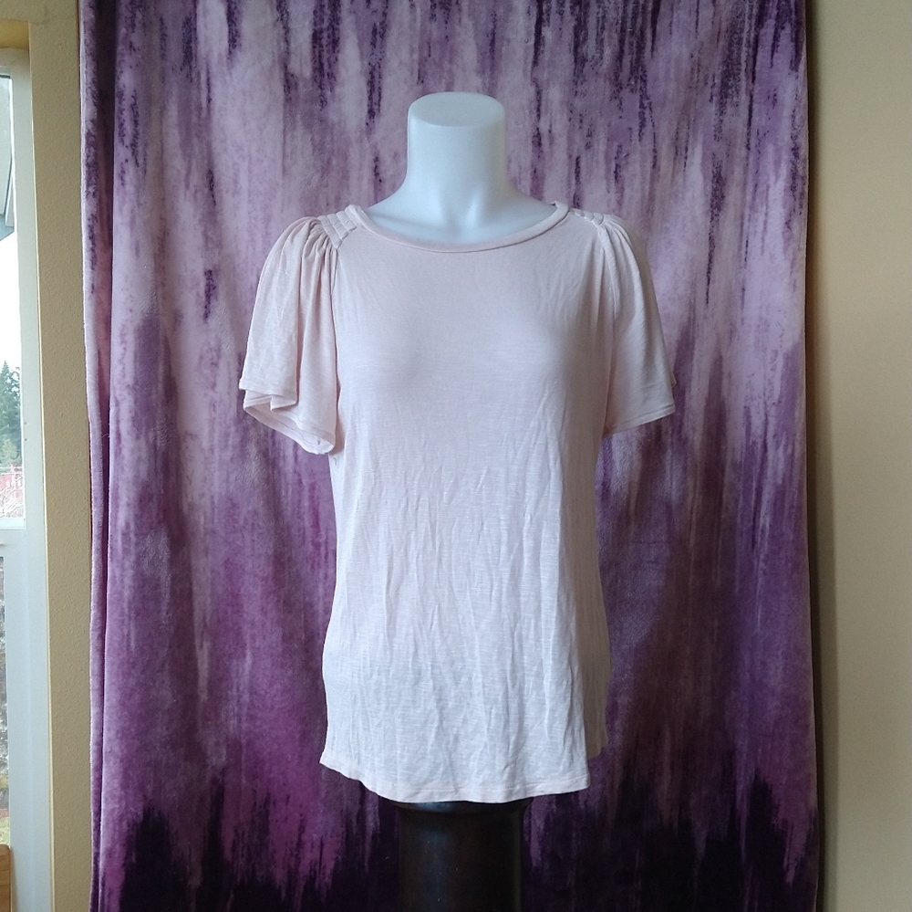 Old Navy, Medium, Blush Rose Pink, flowy short sleeve Tee shirt